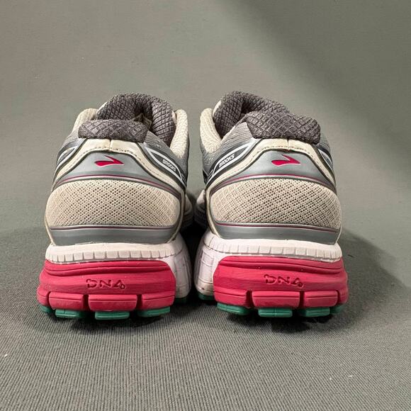 Brooks Sneakers Ghost 8 8th Edition Sz 11 Gray‎ Pink Silver 1201931B073 Athletic - Picture 5 of 15
